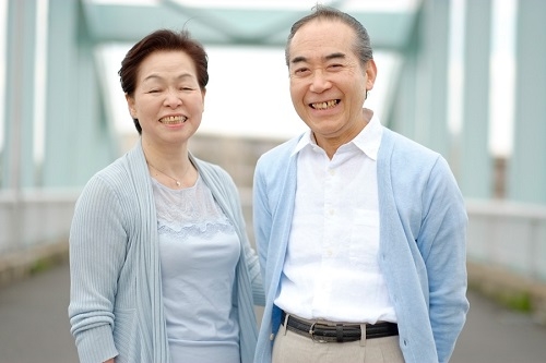 総入れ歯の方