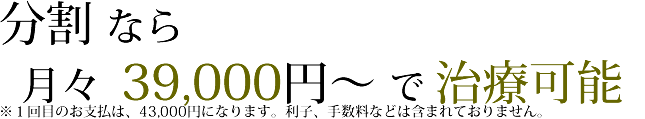 allon4の分割料金