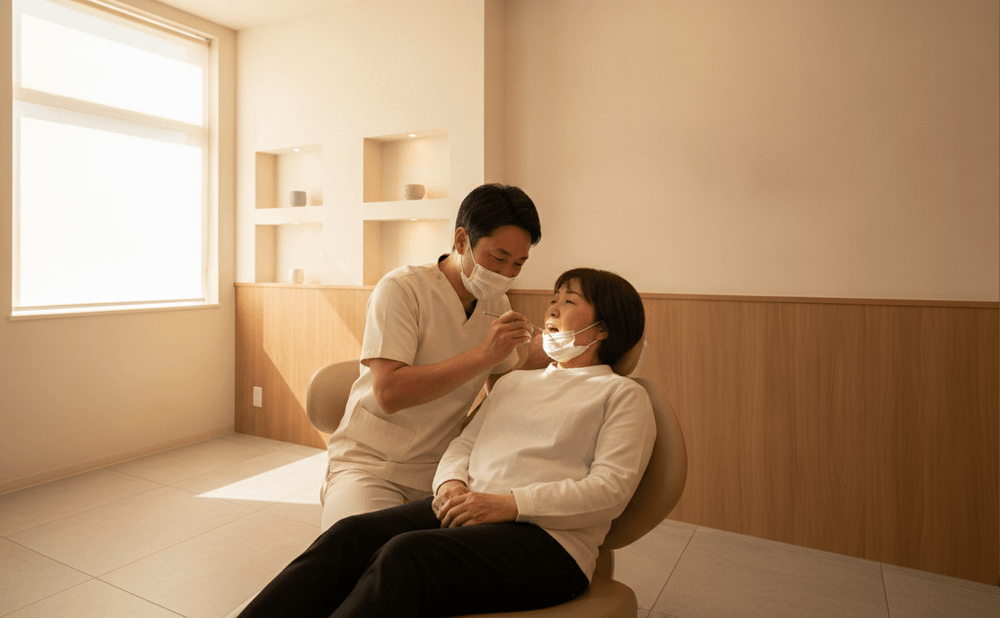 歯を全部抜くという説明になりやすい口の中の状態