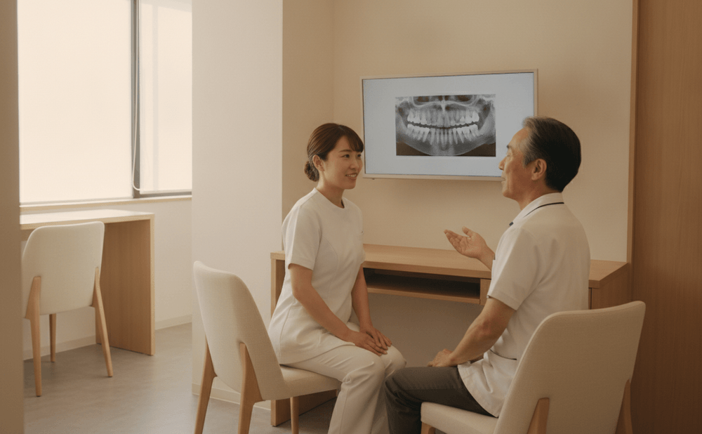 本数を決めるときに歯科医院が確認していること